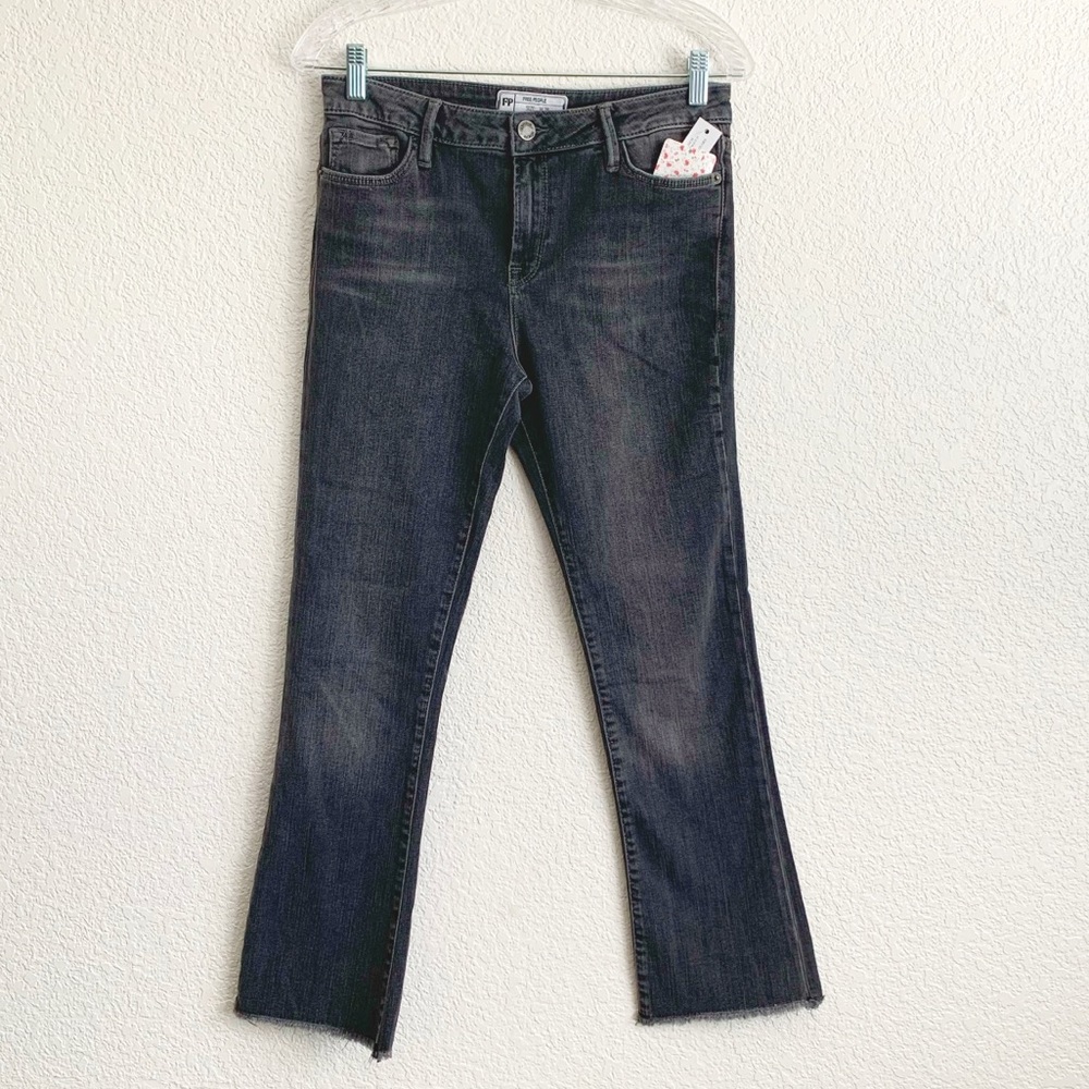 NWT Free People straight crop jeans. - Picture 2 of 7